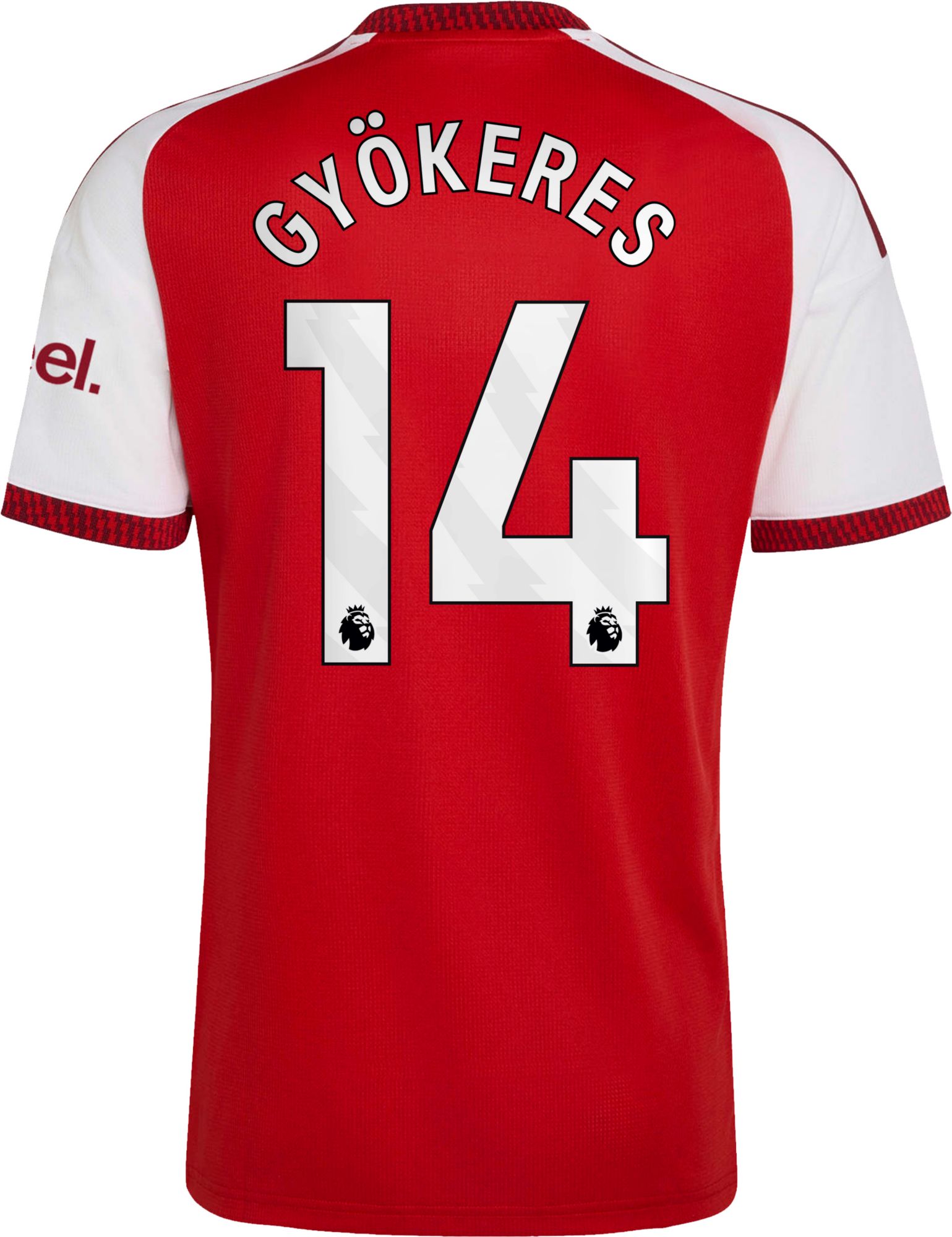 adidas Adult Arsenal Viktor Gyokeres #14 2026 Home Replica Jersey