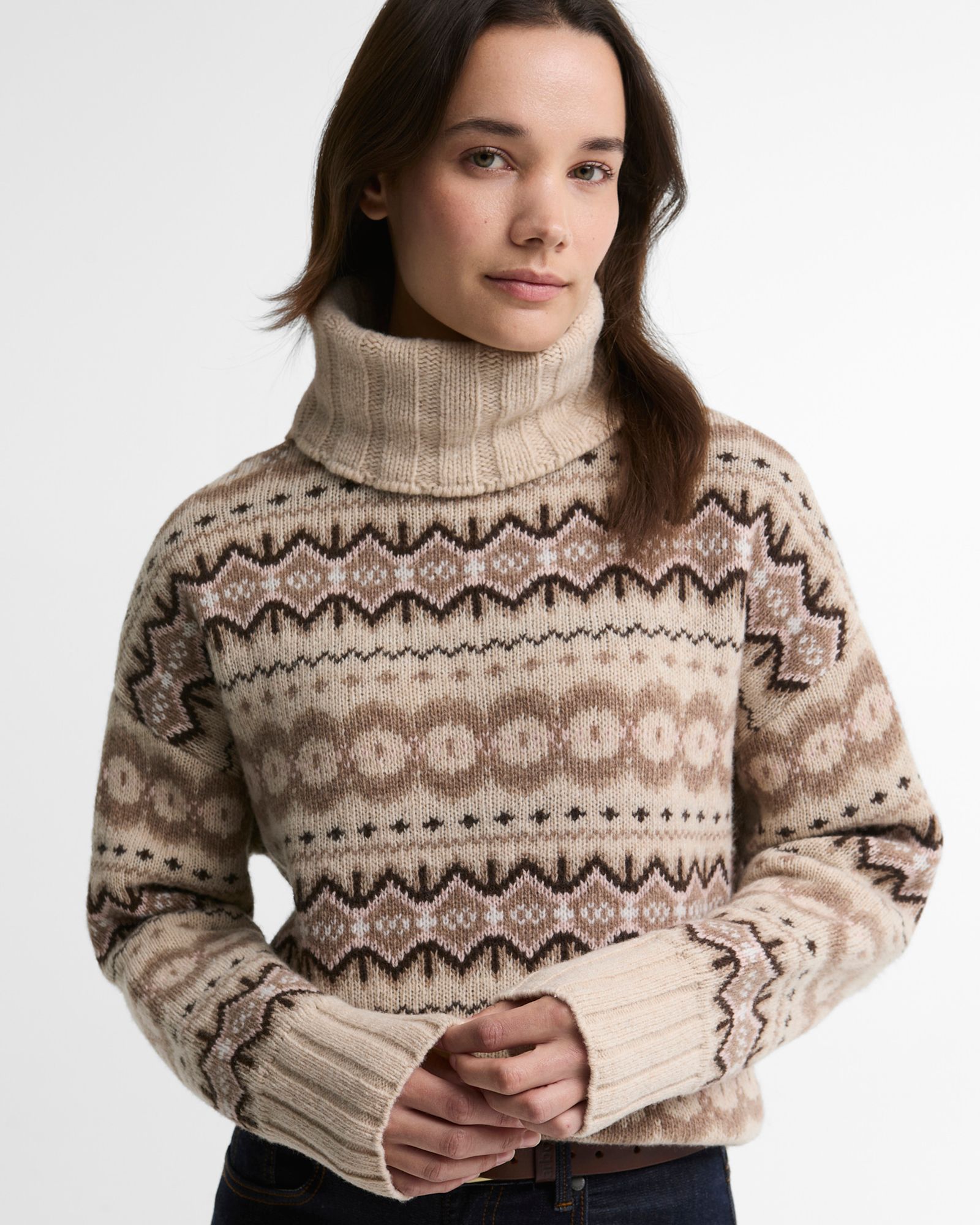 Barbour Women's Helen Fair Isle Knitted Sweater product image