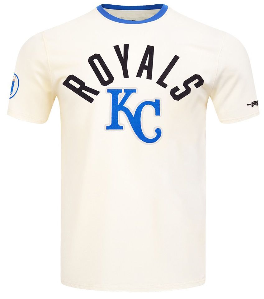 Pro Standard Men's Kansas City Royals Cream Modern Originals T-Shirt product image