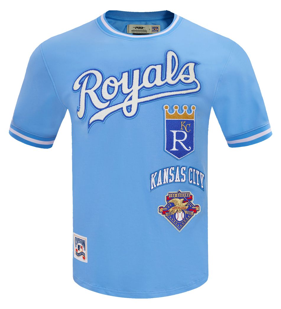 Pro Standard Men's Kansas City Royals Blue Retro Classic T-Shirt product image