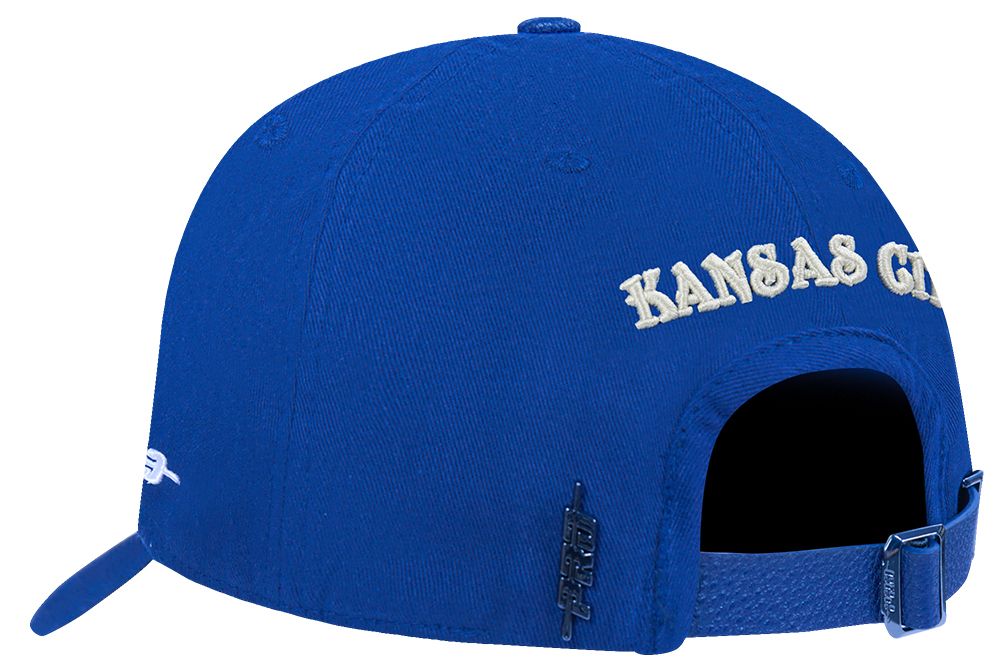 Pro Standard Adult Kansas City Royals Cream Wool Strapback Hat product image