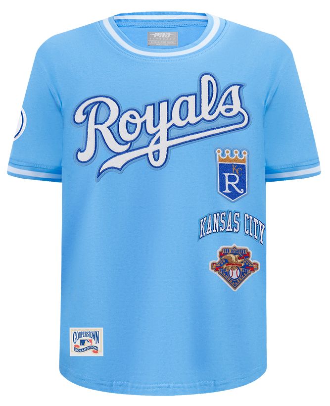 Pro Standard Youth Kansas City Royals Blue Classic Retro T-Shirt product image