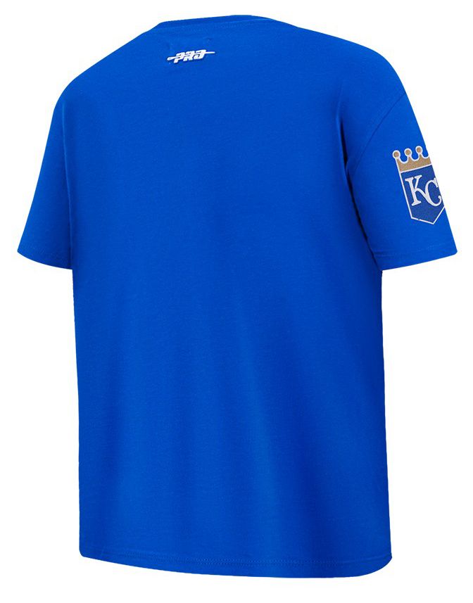 Pro Standard Youth Kansas City Royals Royal Blue Script Tail T-Shirt product image