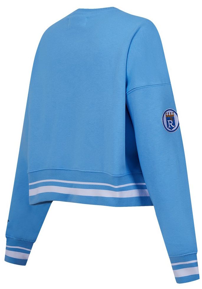 Pro Standard Women's Kansas City Royals Blue Classic Pullover Sweatshirt product image