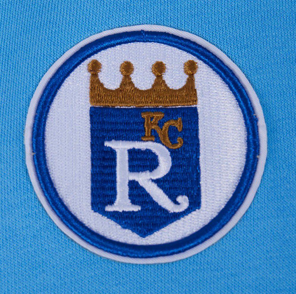 Pro Standard Women's Kansas City Royals Blue Classic Pullover Sweatshirt product image