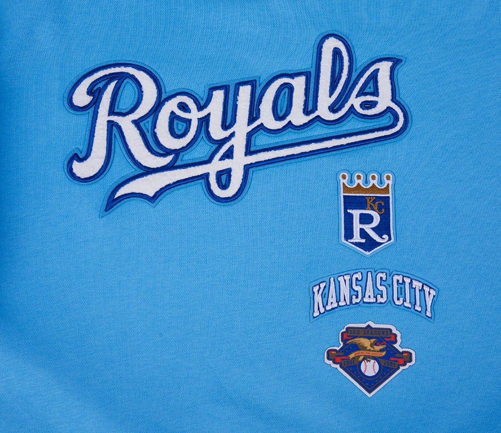 Pro Standard Women's Kansas City Royals Blue Classic Pullover Sweatshirt product image