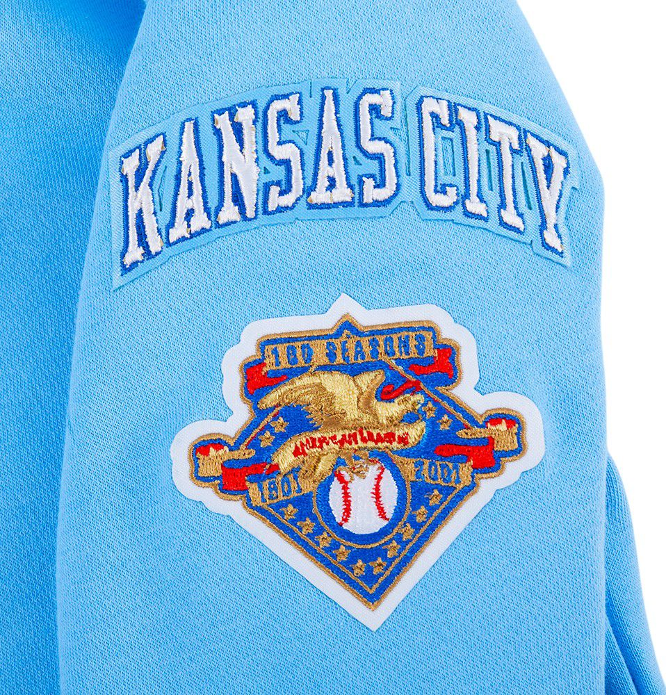 Pro Standard Boys' Kansas City Royals Blue Classic Fleece Pullover Hoodie product image