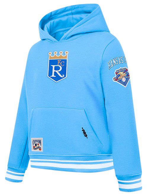 Pro Standard Boys' Kansas City Royals Blue Classic Fleece Pullover Hoodie product image