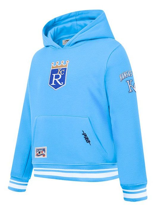 Pro Standard Boys' Kansas City Royals Royal Retro Fleece Hoodie product image
