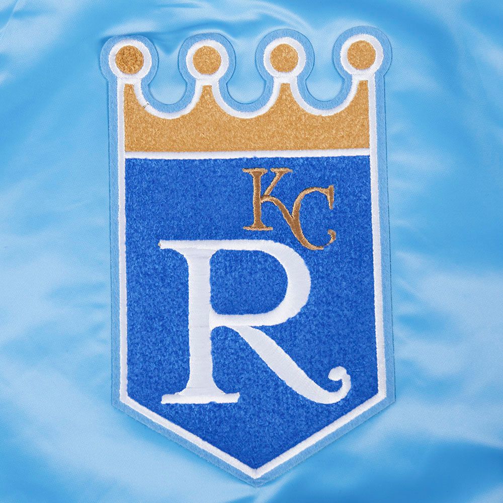 Pro Standard Boys' Kansas City Royals Blue Classic Satin Jacket product image