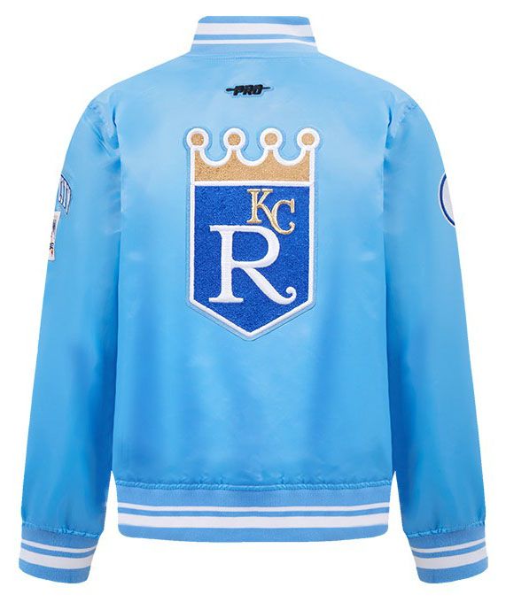 Pro Standard Boys' Kansas City Royals Royal Classic Satin Jacket product image