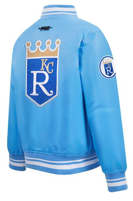 Pro Standard Boys' Kansas City Royals Royal Classic Satin Jacket product image