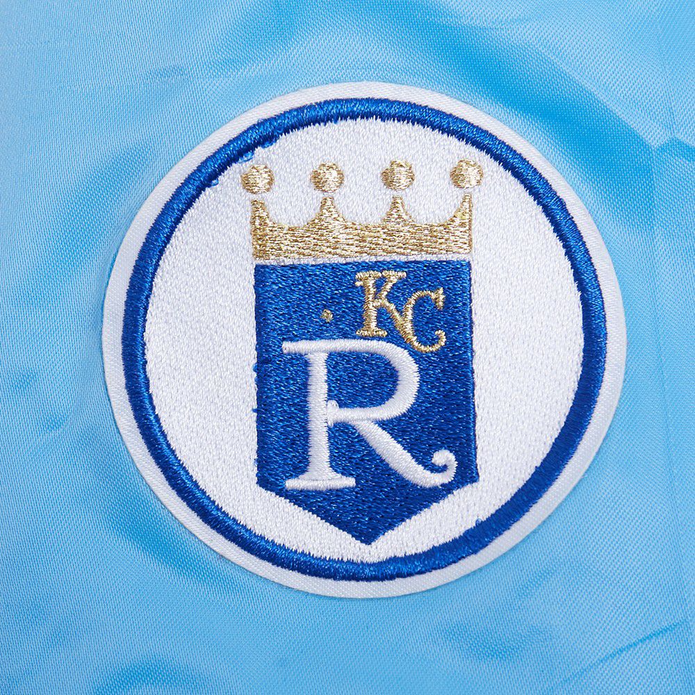 Pro Standard Boys' Kansas City Royals Royal Classic Satin Jacket product image