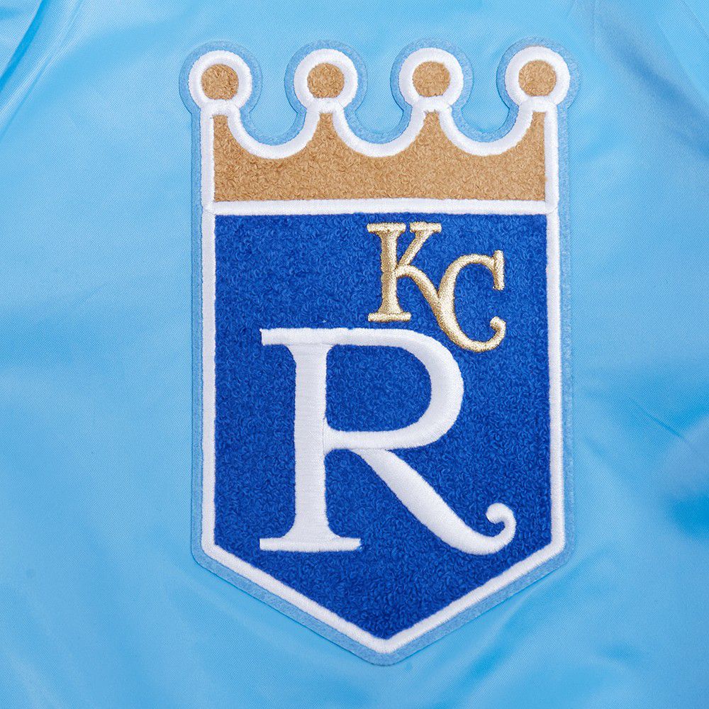 Pro Standard Boys' Kansas City Royals Royal Classic Satin Jacket product image