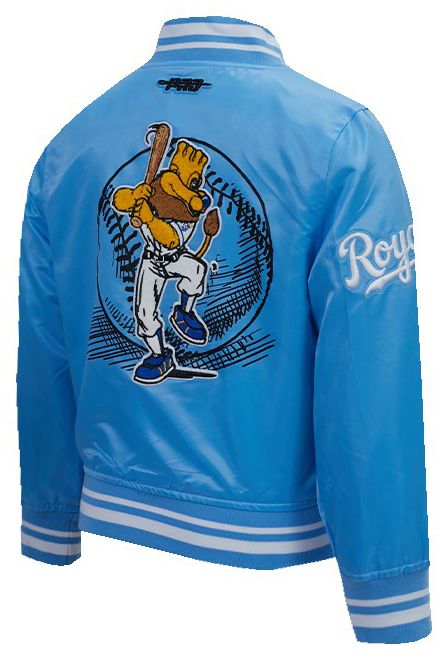 Pro Standard Toddler Kansas City Royals Blue Satin Jacket product image