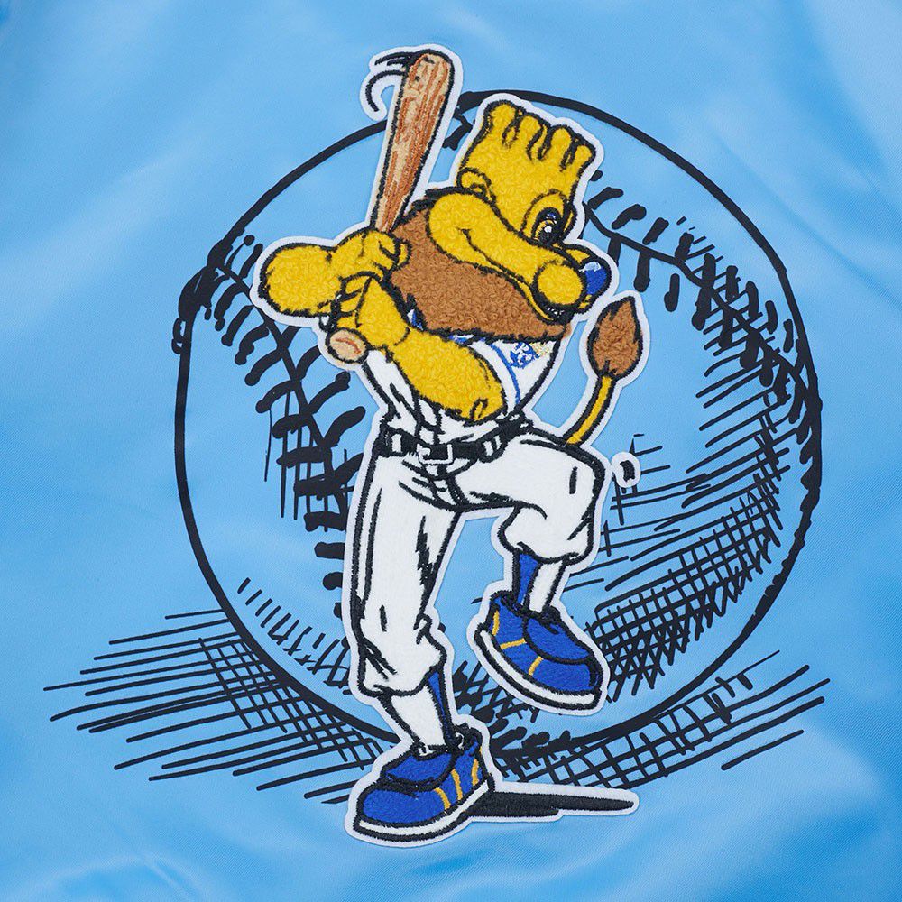 Pro Standard Toddler Kansas City Royals Blue Satin Jacket product image