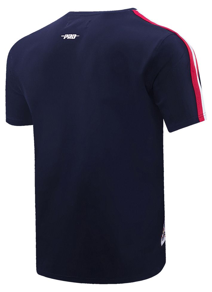 Pro Standard Men's Los Angeles Angels Retro Single Jersey Striped T-Shirt product image