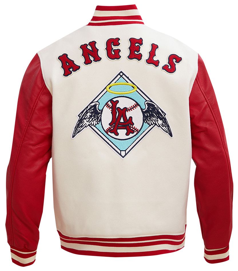 Pro Standard Men's Los Angeles Angels Wool Varsity Jacket product image