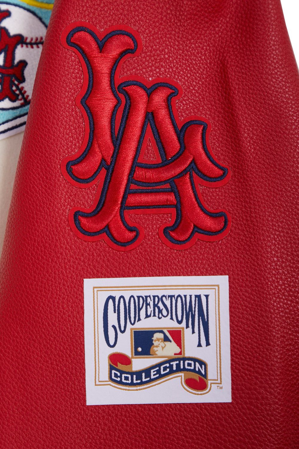 Pro Standard Men's Los Angeles Angels Wool Varsity Jacket product image