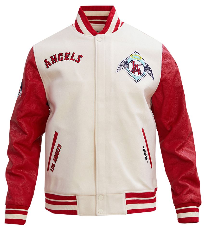 Pro Standard Men's Los Angeles Angels Wool Varsity Jacket product image