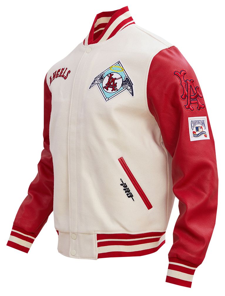 Pro Standard Men's Los Angeles Angels Wool Varsity Jacket product image