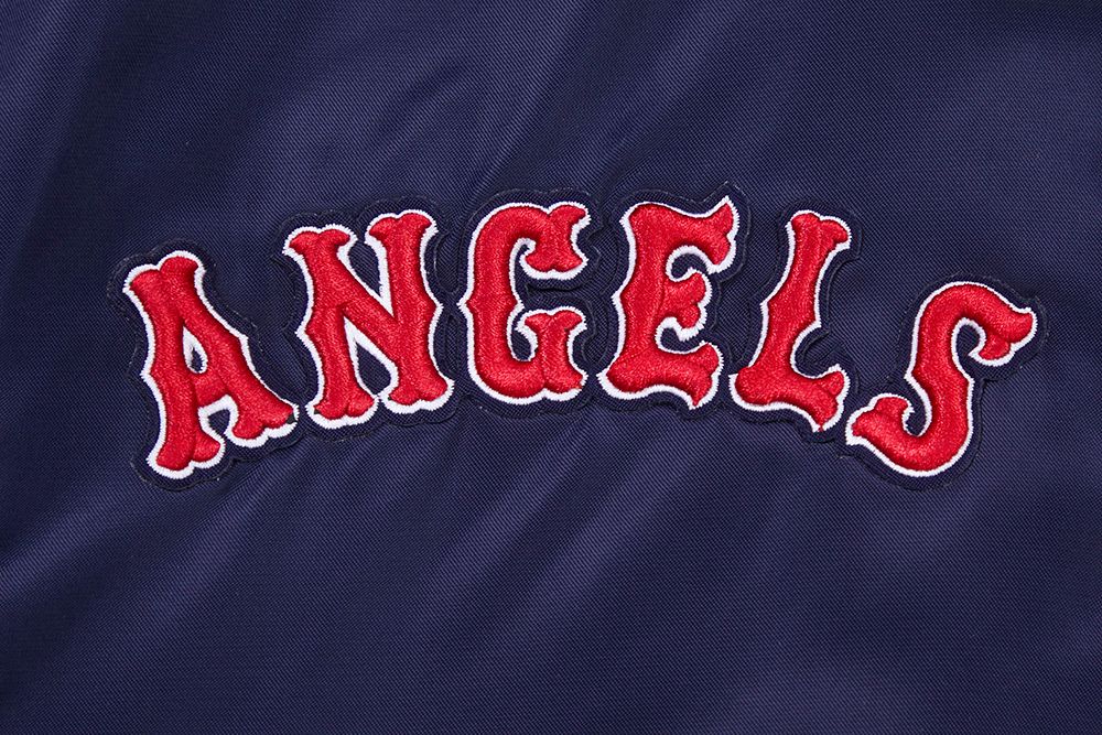 Pro Standard Men's Los Angeles Angels Retro Rib Satin Jacket product image