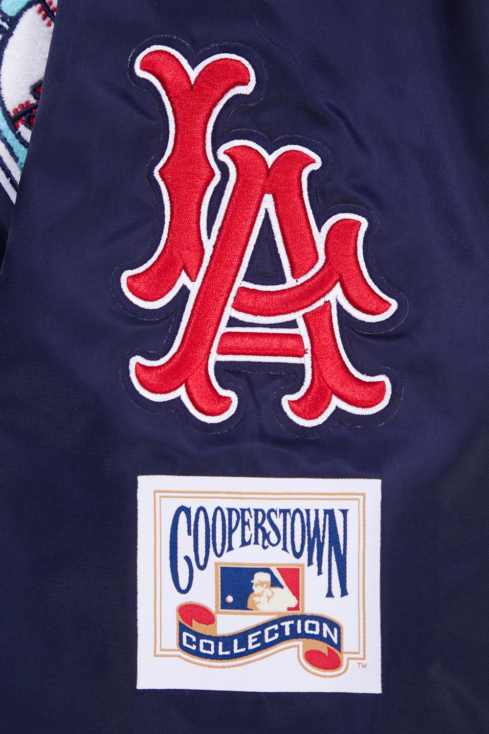Pro Standard Men's Los Angeles Angels Retro Rib Satin Jacket product image