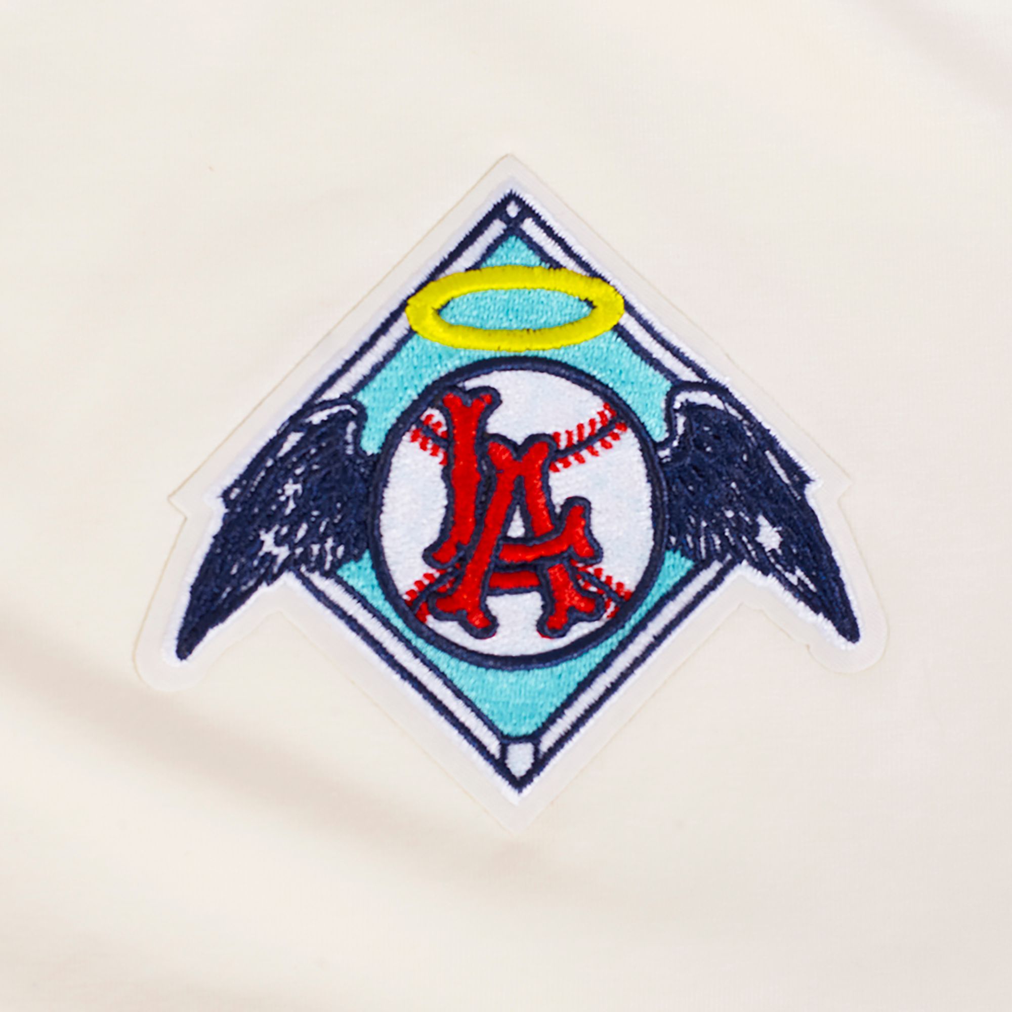 Pro Standard Women's Los Angeles Angels Cream Retro Boxy T-Shirt product image