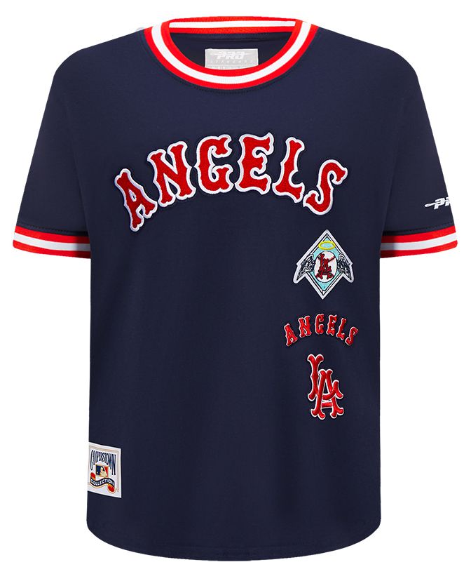 Pro Standard Youth Los Angeles Angels Navy Classic Retro T-Shirt product image