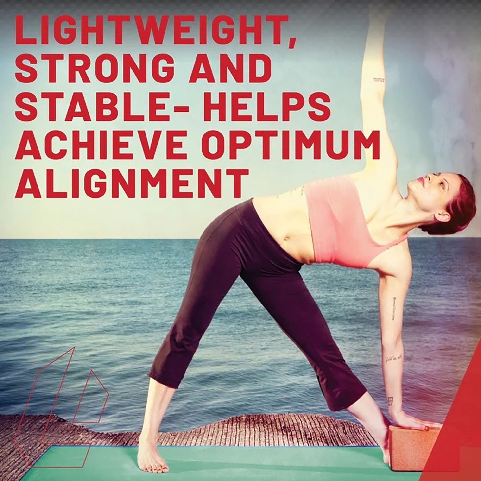 Lifeline Cork Yoga Blocks product image