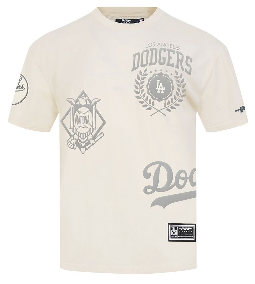 Pro Standard Men's Los Angeles Dodgers Cream Street Team T-Shirt product image