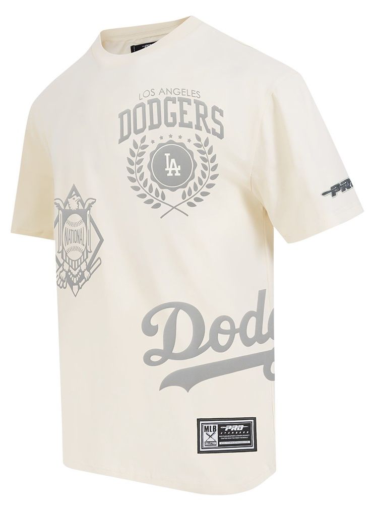 Pro Standard Men's Los Angeles Dodgers Cream Street Team T-Shirt product image