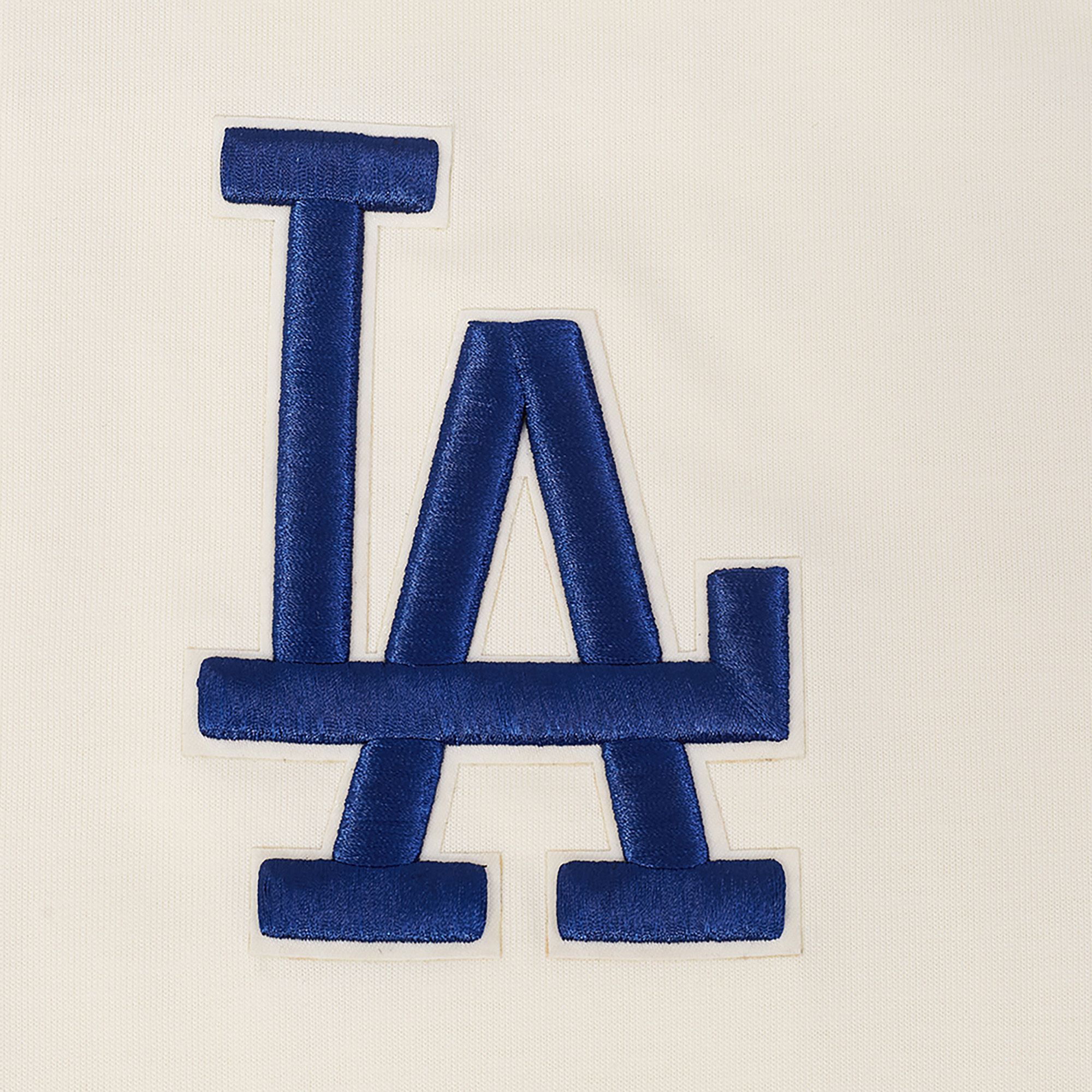 Pro Standard Men's Los Angeles Dodgers Cream Wingspan Drop Shoulder T-Shirt product image