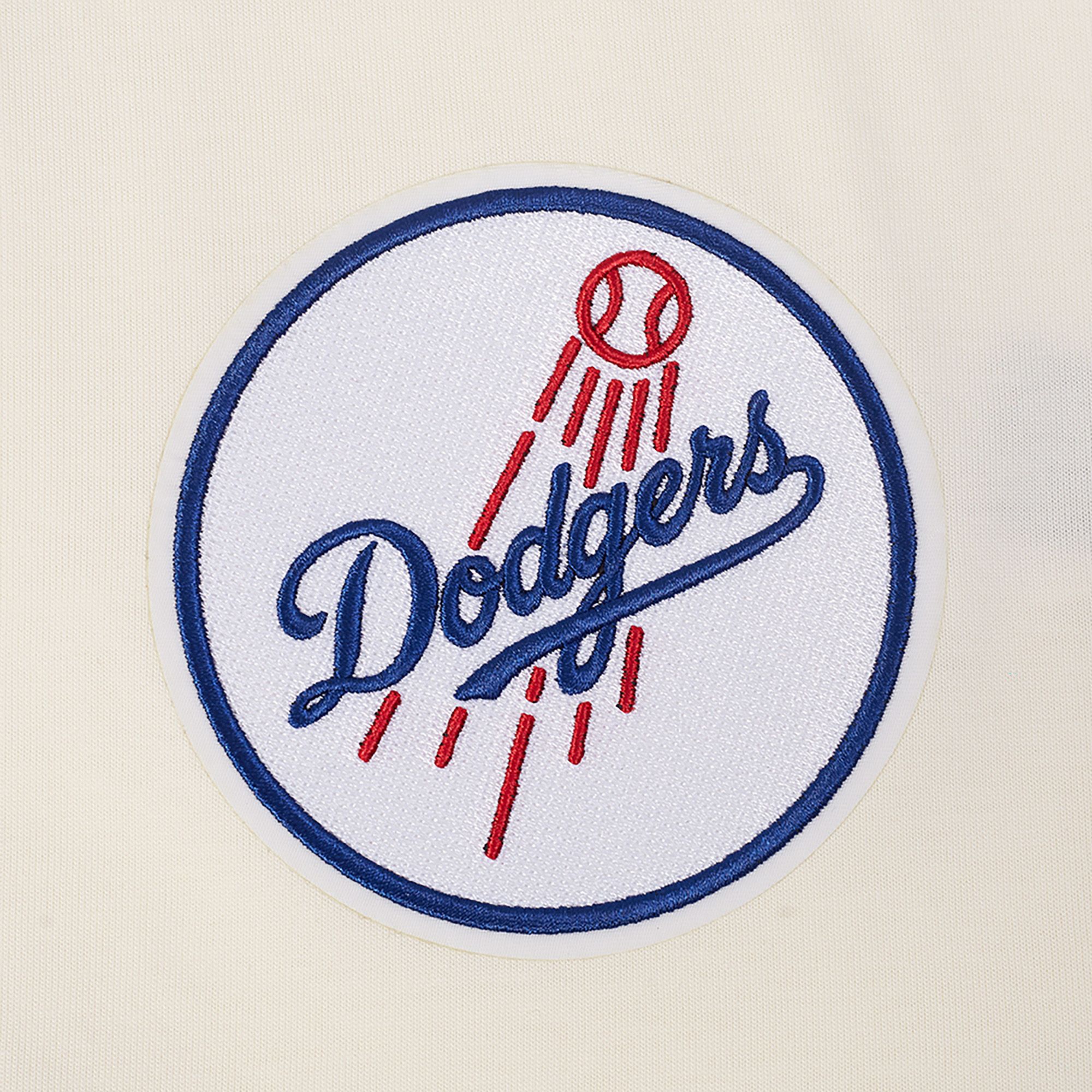 Pro Standard Men's Los Angeles Dodgers Cream Wingspan Drop Shoulder T-Shirt product image