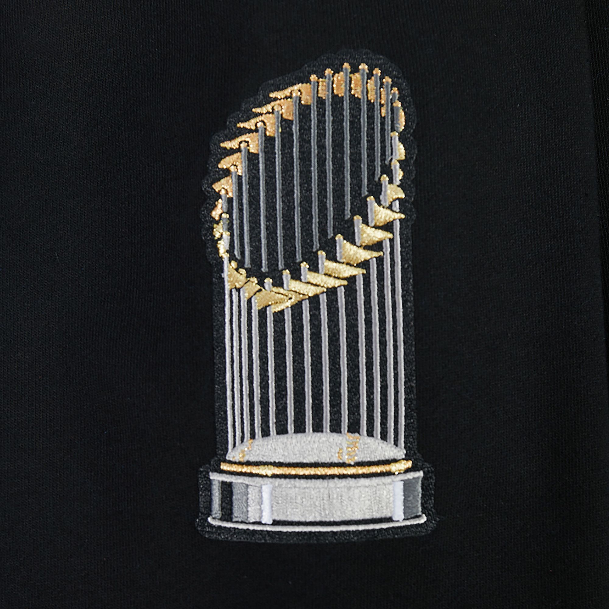 Pro Standard Men's Los Angeles Dodgers Black World Series Champs 2025 Fleece Hood product image