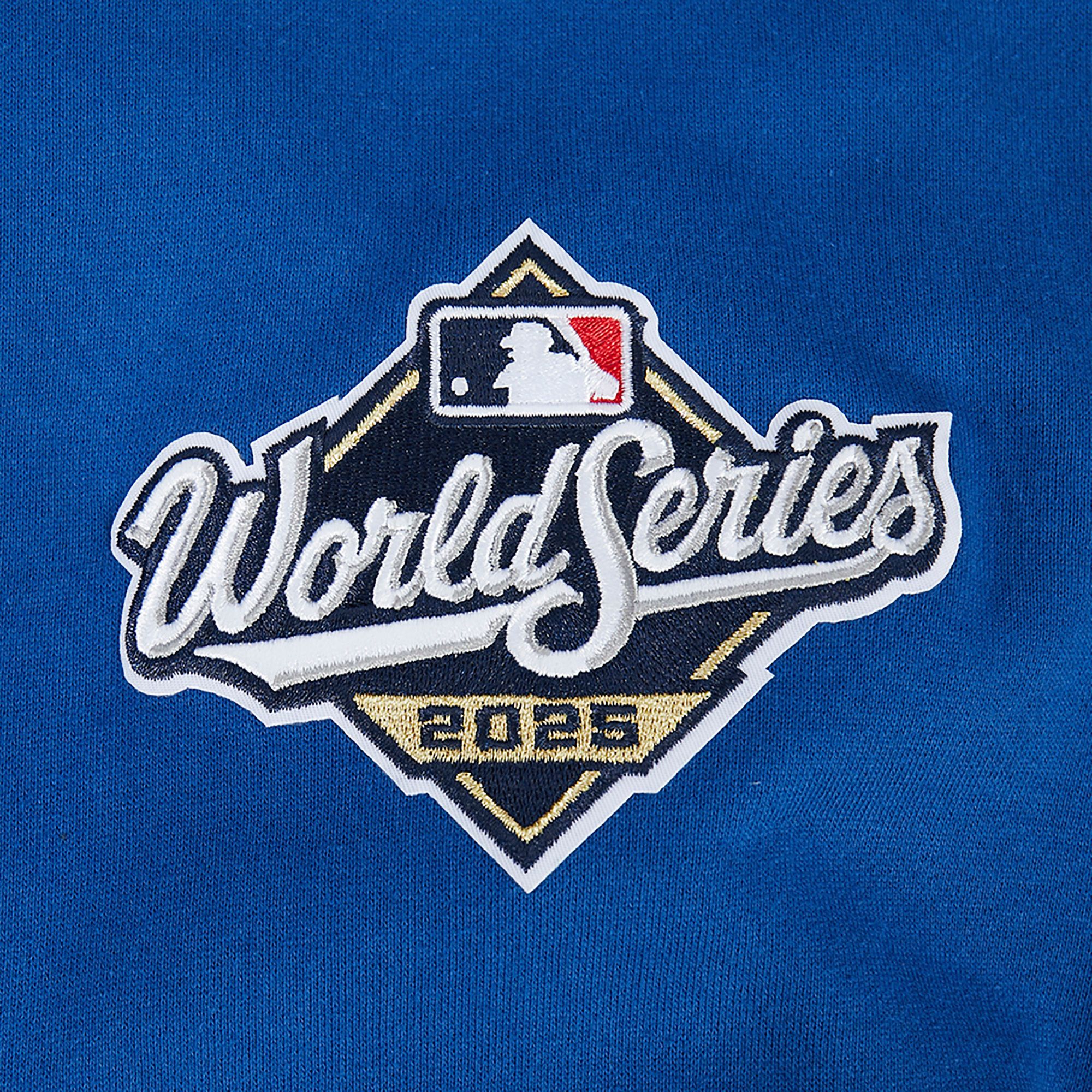 Pro Standard Men's Los Angeles Dodgers Blue World Series Champs 2025 Fleece Hood product image