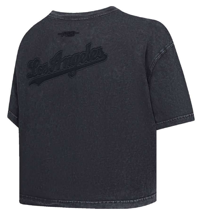 Pro Standard Women's Los Angeles Dodgers Black Washed Classic T-Shirt product image