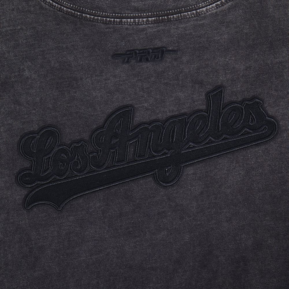 Pro Standard Women's Los Angeles Dodgers Black Washed Classic T-Shirt product image