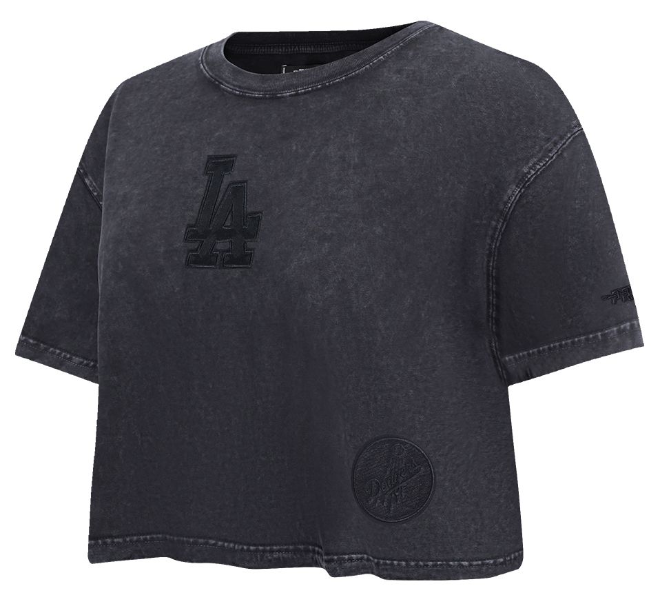 Pro Standard Women's Los Angeles Dodgers Black Washed Classic T-Shirt product image