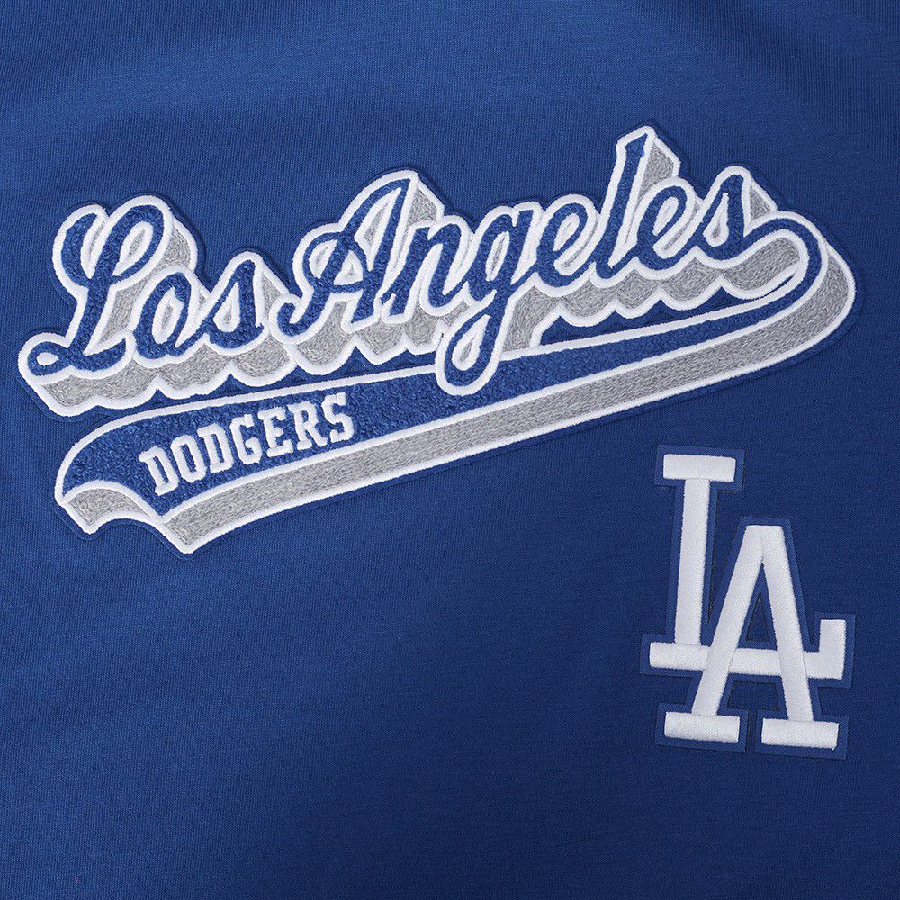 Pro Standard Youth Los Angeles Dodgers Dodger Blue Script Tail T-Shirt product image