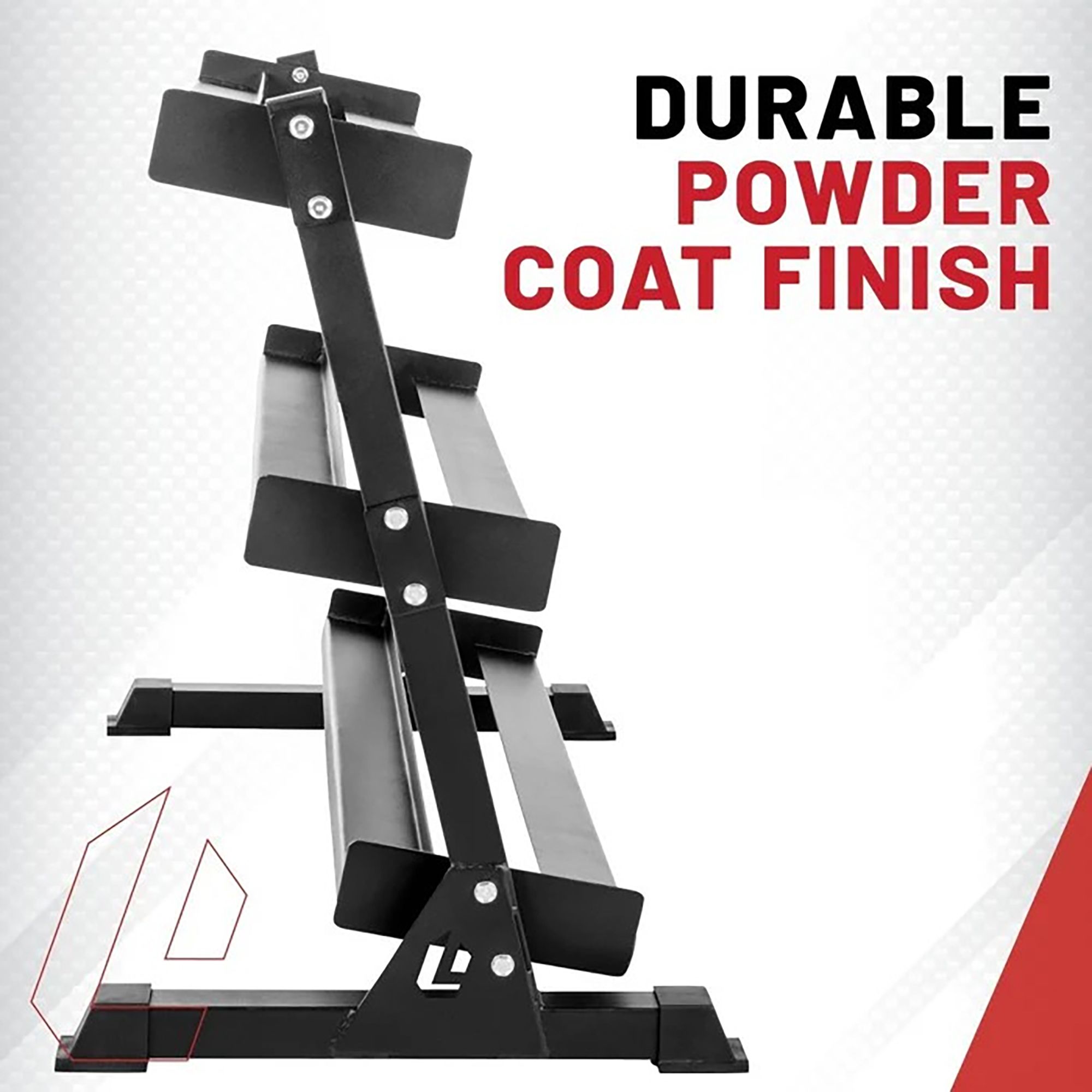 Lifeline 3-Tier Dumbbell Rack product image