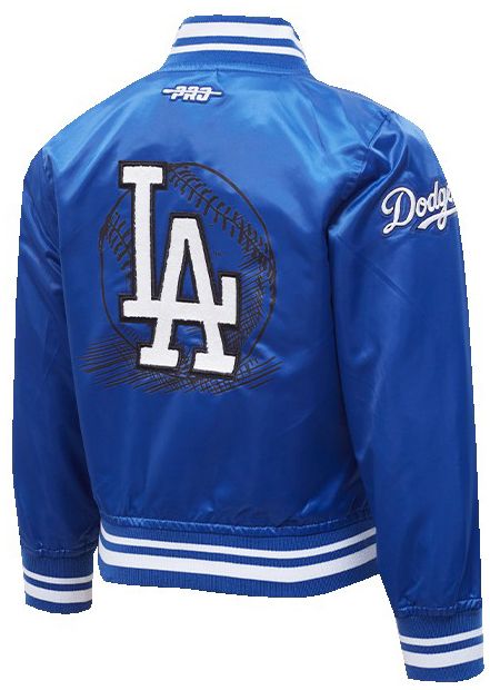 Pro Standard Toddler Los Angeles Dodgers Blue Satin Jacket product image