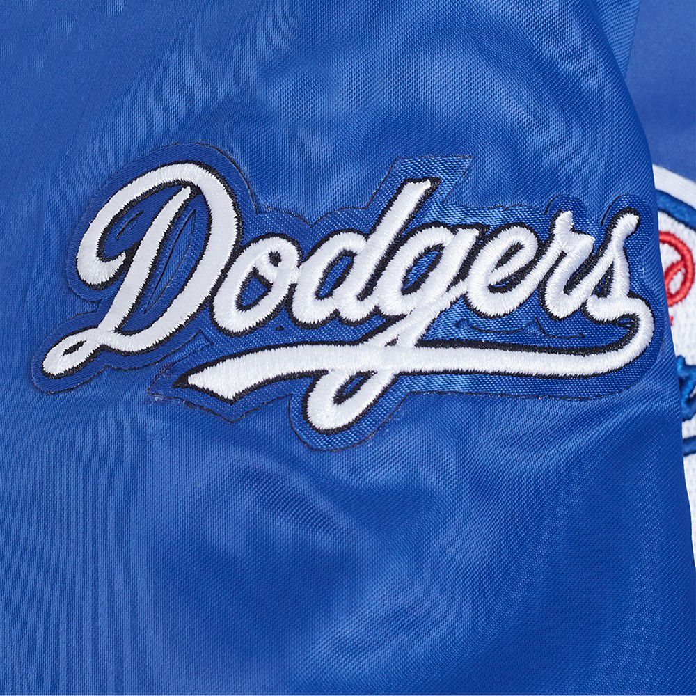 Pro Standard Toddler Los Angeles Dodgers Blue Satin Jacket product image