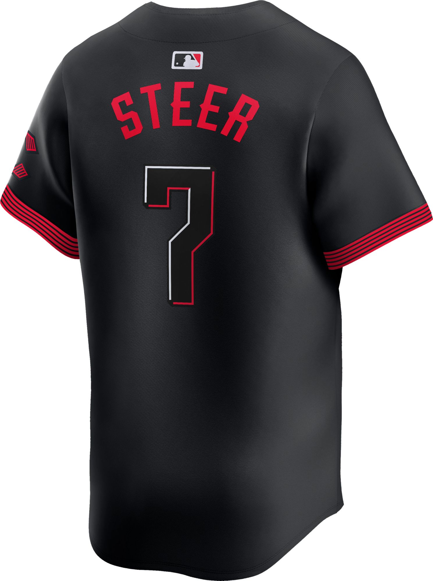 Nike Men's Cincinnati Reds City Connect Spencer Steer #7 Limited Vapor Jersey product image