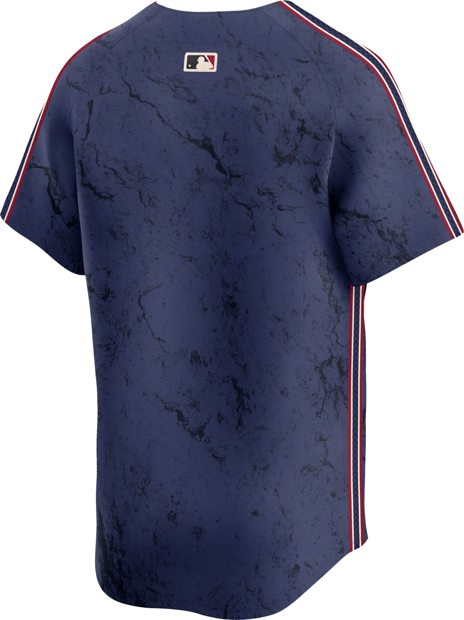 Nike Men's Cleveland Guardians City Connect Navy Blank Limited Vapor Jersey product image