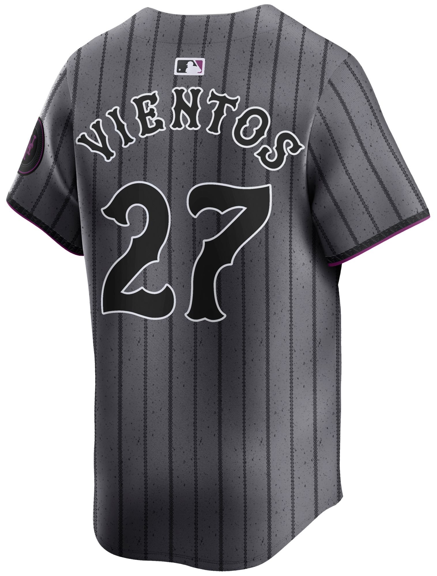 Nike Adult New York Mets City Connect Grey Mark Vientos #27 Limited Jersey product image