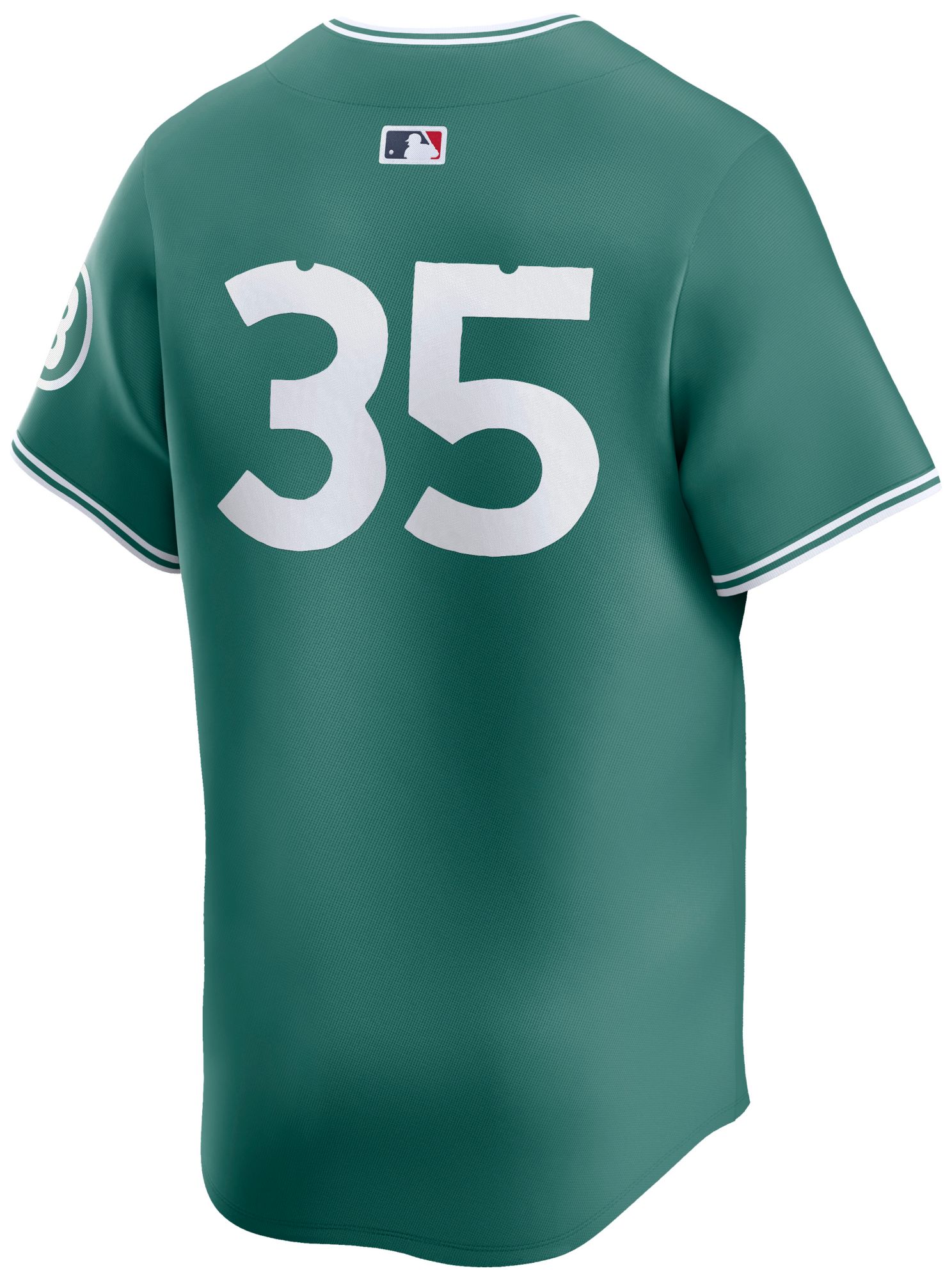 Nike Men's Boston Red Sox Garrett Crochet #35 Green Limited Jersey product image