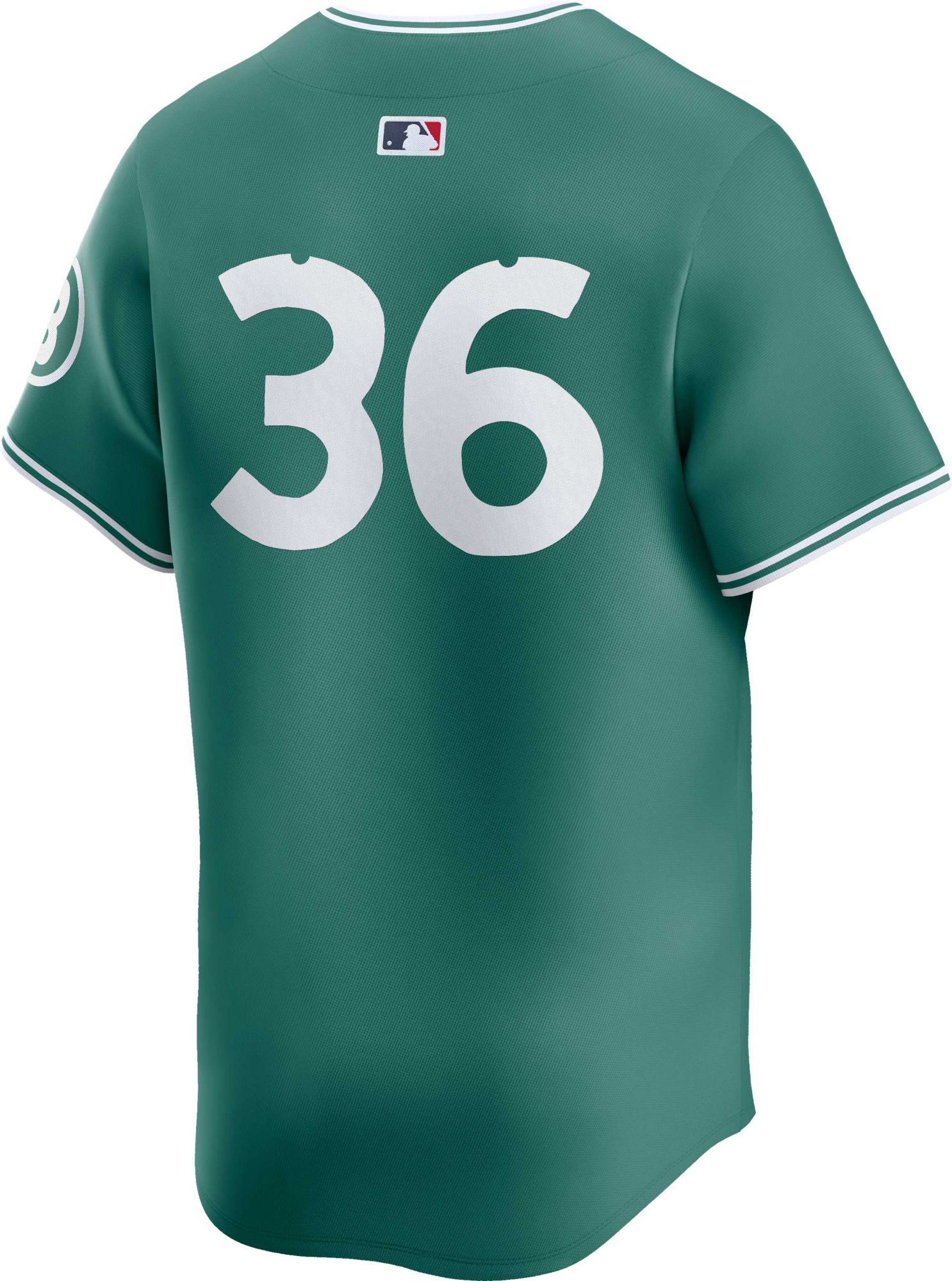 Nike Men's Boston Red Sox Triston Casas #36 City Connect Green Limited Vapor Jersey product image