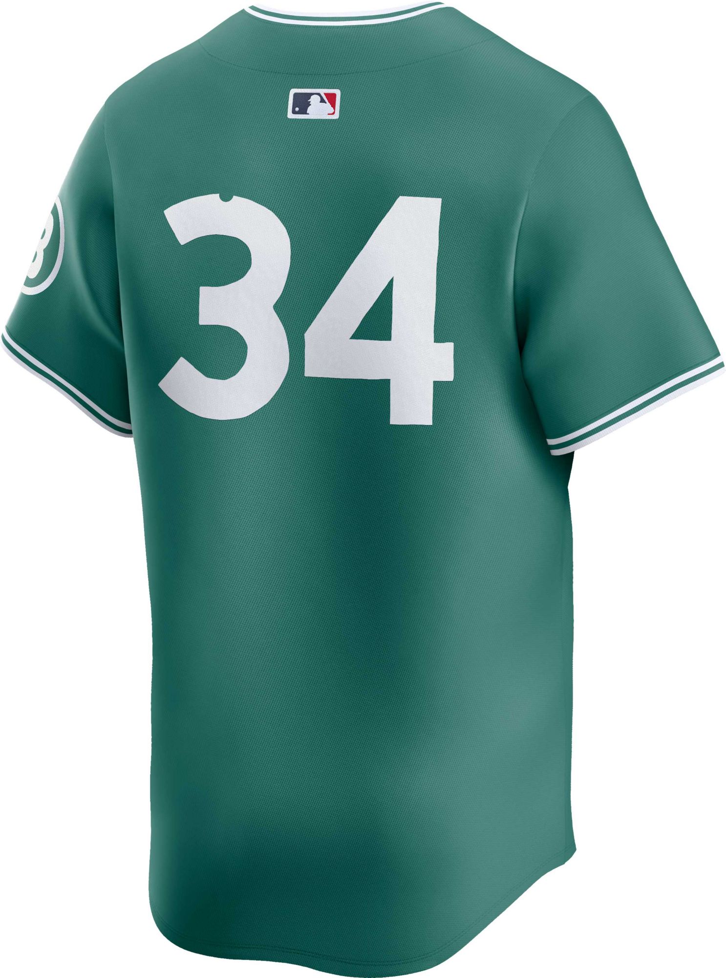 Nike Men's Boston Red Sox David Ortiz #34 City Connect Green Limited Vapor Jersey product image