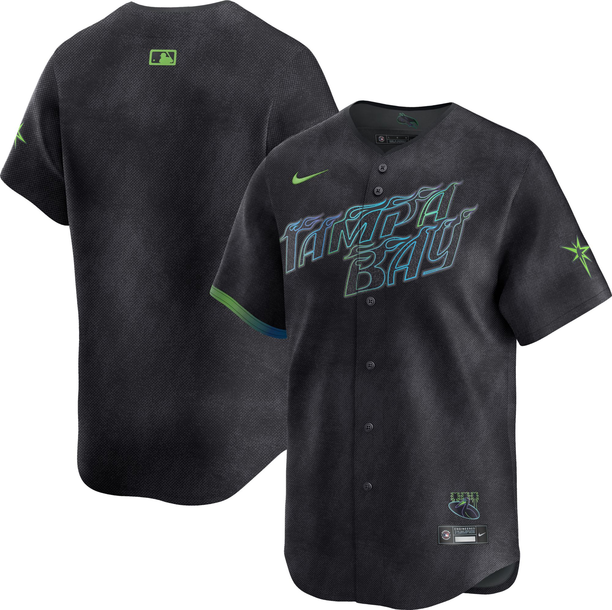 Nike Men's Tampa Bay Rays City Connect Blank Limited Vapor Jersey product image